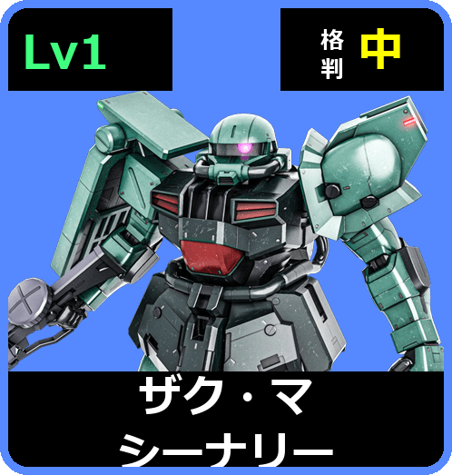 ザク・マシーナリー Lv1 (C450/Ground)