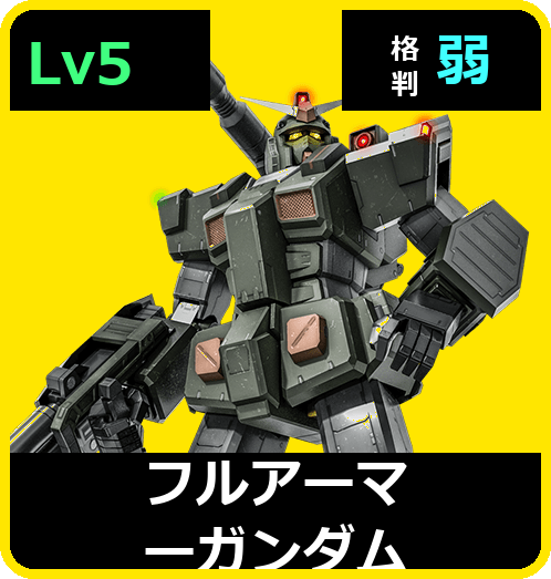 フルアーマーガンダム Lv5 (C650/Space)